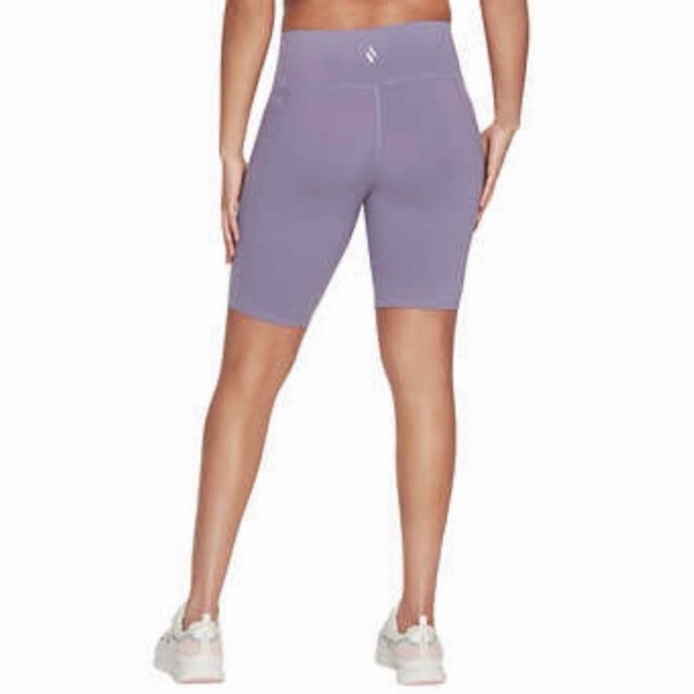 Skechers Women's Purple Bike Shorts - Picture 4 of 6